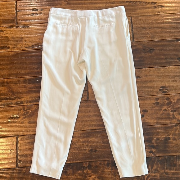 Chloe milk cropped pants EU size 42 Made in Italy - Picture 3 of 8